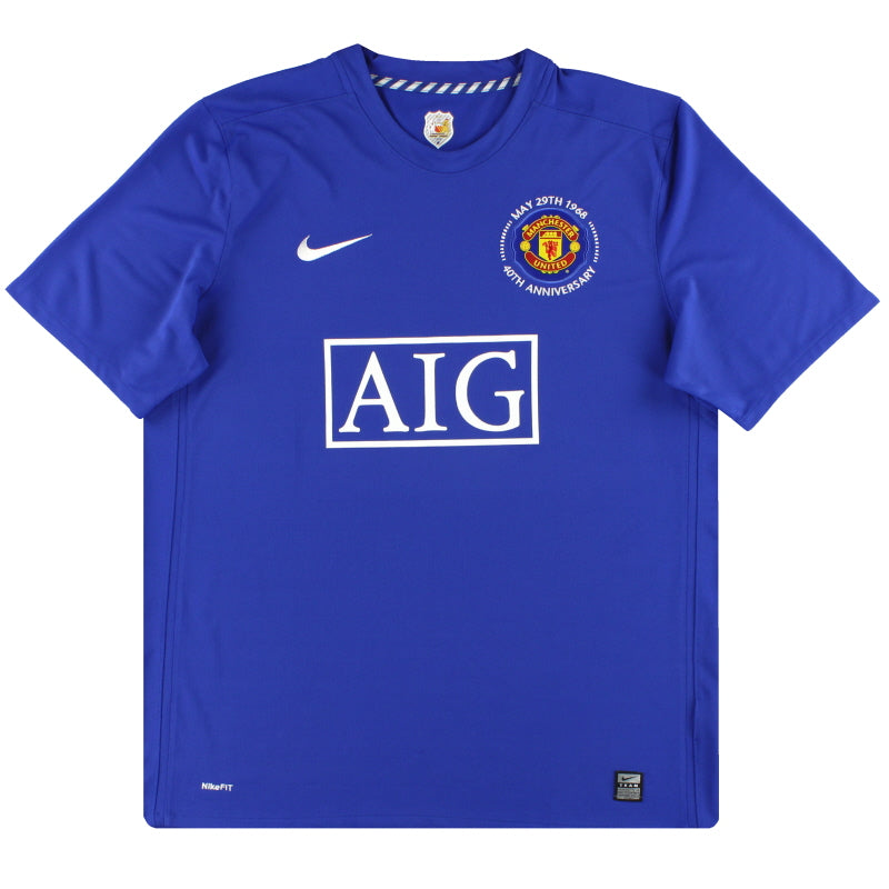 2008-09 Manchester United Nike Third Shirt XXL - Classic Football Kit