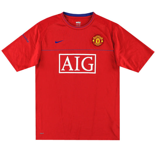 2008-09 Manchester United Nike Training Shirt L