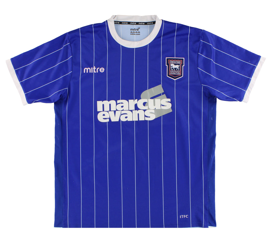 2008-09 Ipswich Mitre Home Shirt XL