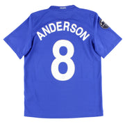 2008-09 Manchester United Nike Third Shirt Anderson #8 *Mint* S