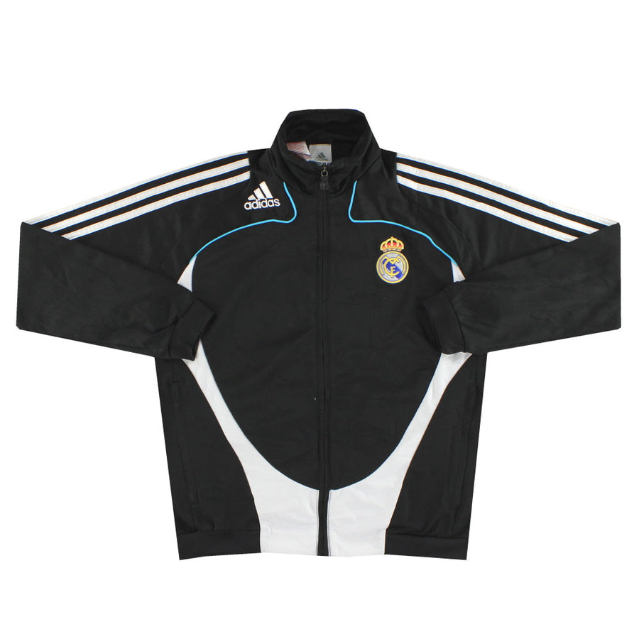 2008-09 Real Madrid adidas Track Jacket L.Boys - Classic Football Kit