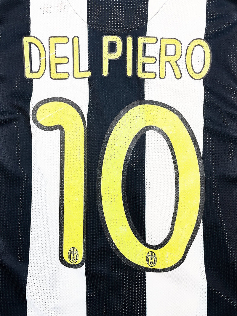 2008/09 Juventus Del Piero #10 L/S Home Shirt (L) Nike