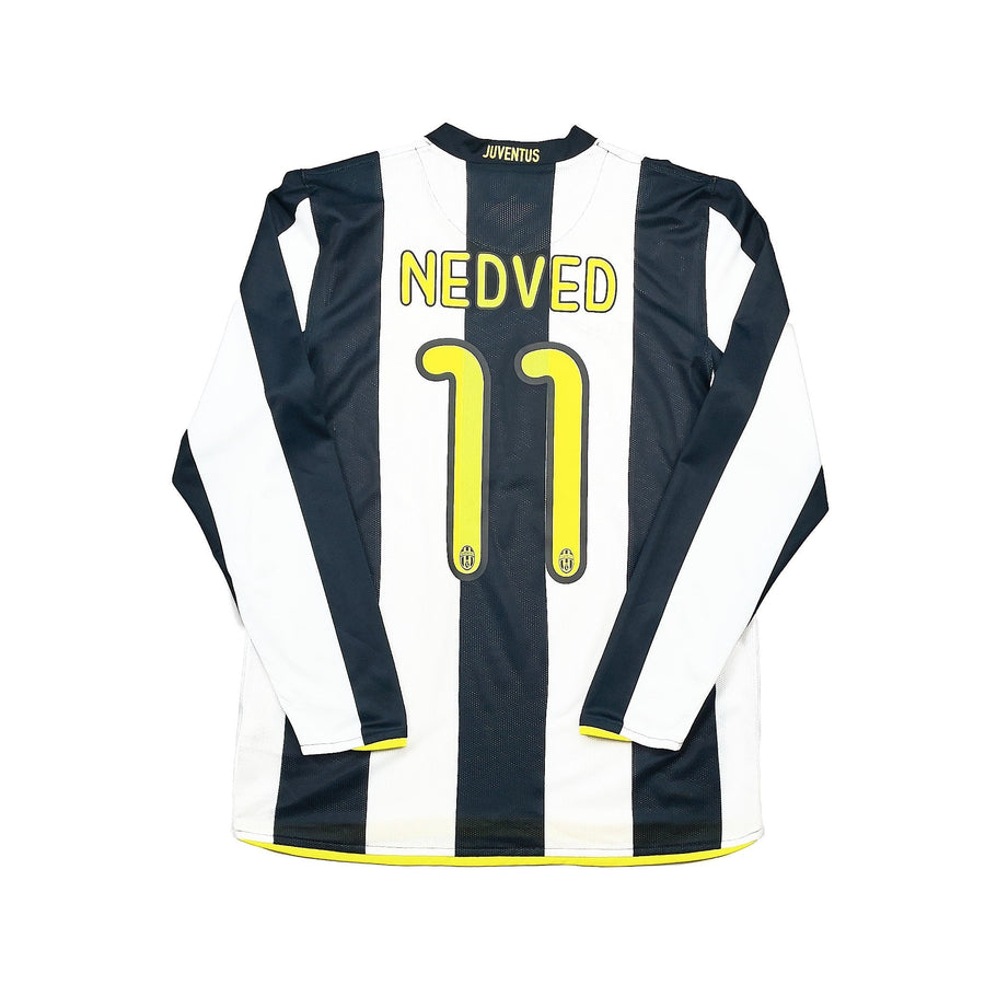 2008/09 Juventus Nedved #11 L/S Home Shirt (M) Nike