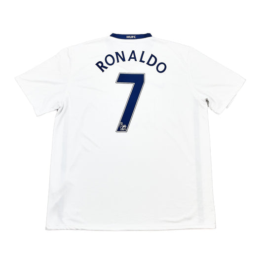 2008/10 MANCHESTER UNITED RONALDO #7 AWAY SHIRT (XXL) NIKE