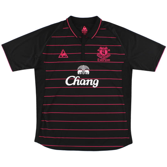 2009-10 Everton Le Coq Sportif Away Shirt *Mint* L