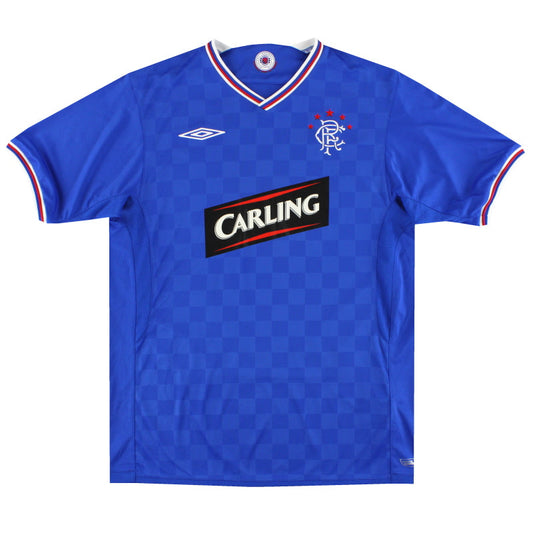 2009-10 Rangers Umbro Home Shirt M