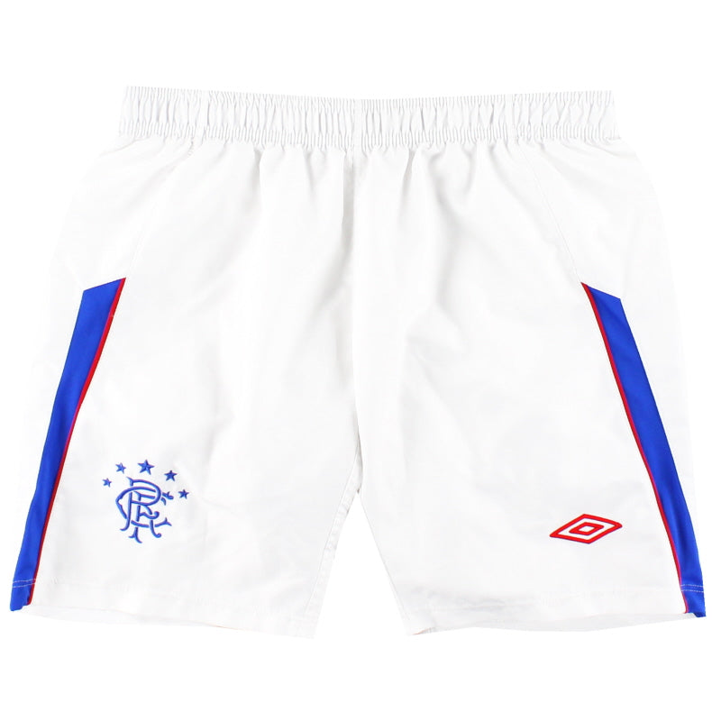 2009-10 Rangers Umbro Home Shorts XL.Boys