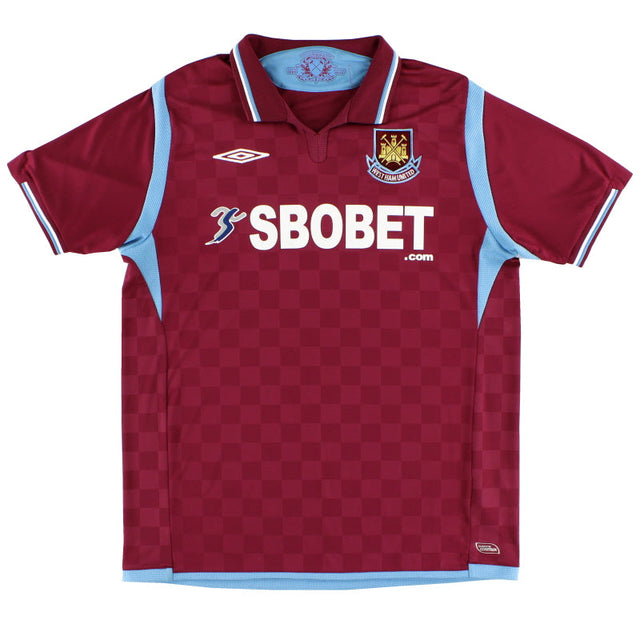 2009-10 West Ham Umbro Home Shirt XL