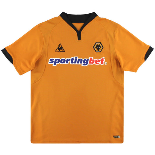 2009-10 Wolves Le Coq Sportif Home Shirt XL