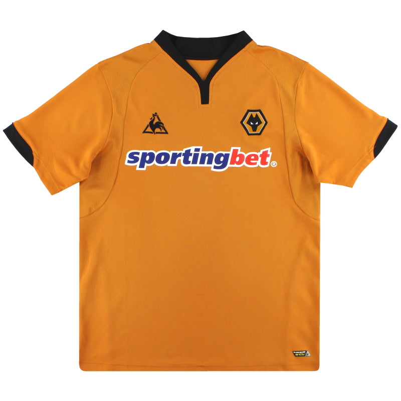 2009-10 Wolves Le Coq Sportif Home Shirt L