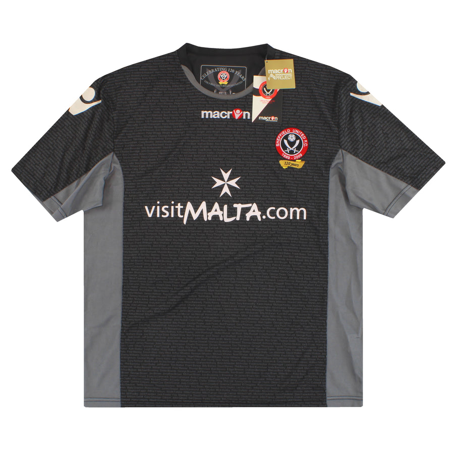 2009-10 Sheffield United Macron '120 Years' Third Shirt *w/tags* M