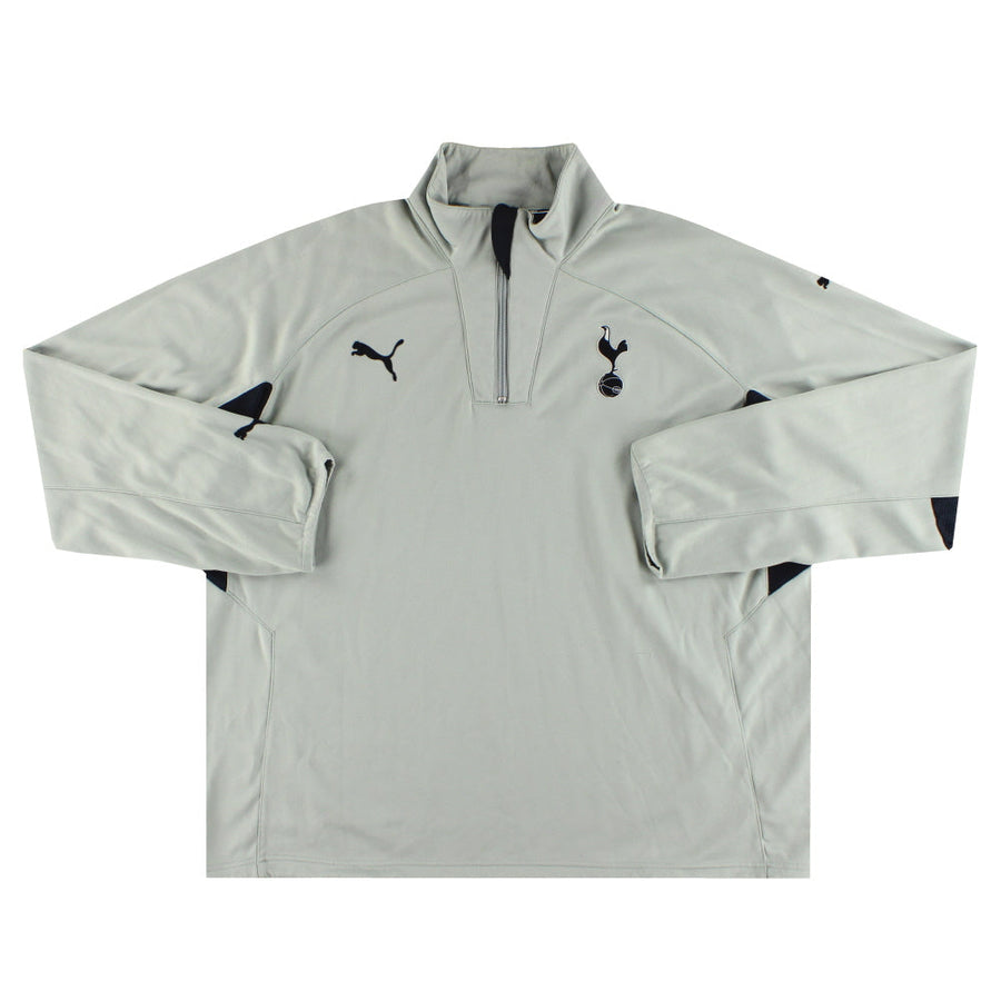 2009-10 Tottenham Puma 1/4 Zip Top XXL - Classic Football Kit