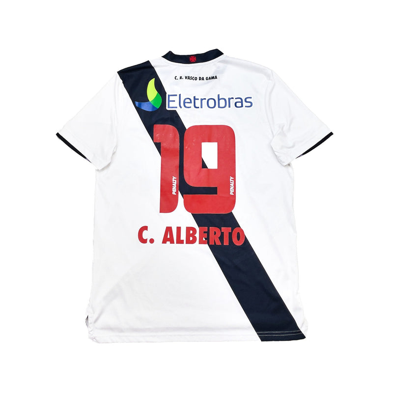 2009 Vasco Da Gama C.Alberto #19 Away Shirt (S) Penalty