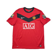 2009/10 Manchester United Berbatov #9 Home Shirt (L) Nike