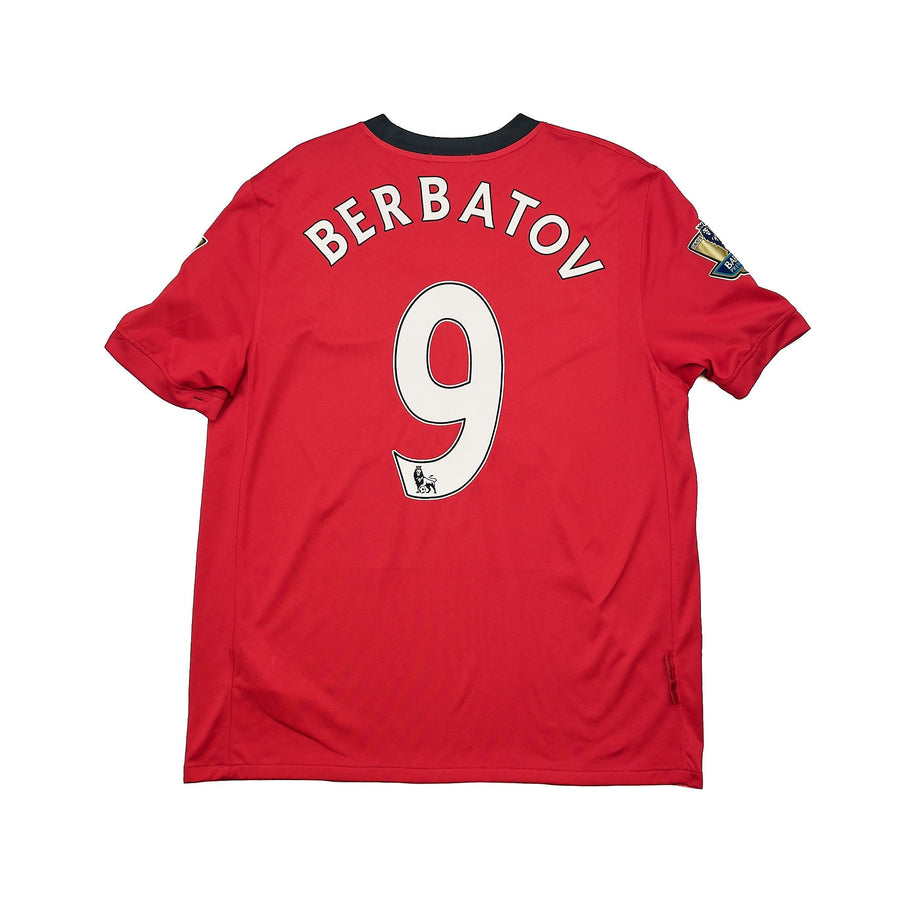 2009/10 Manchester United Berbatov #9 Home Shirt (L) Nike