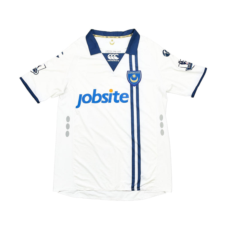 2009/10 Portsmouth Wilson #35 *Match Worn Vs Manchester United* Away Shirt (L) Canterbury