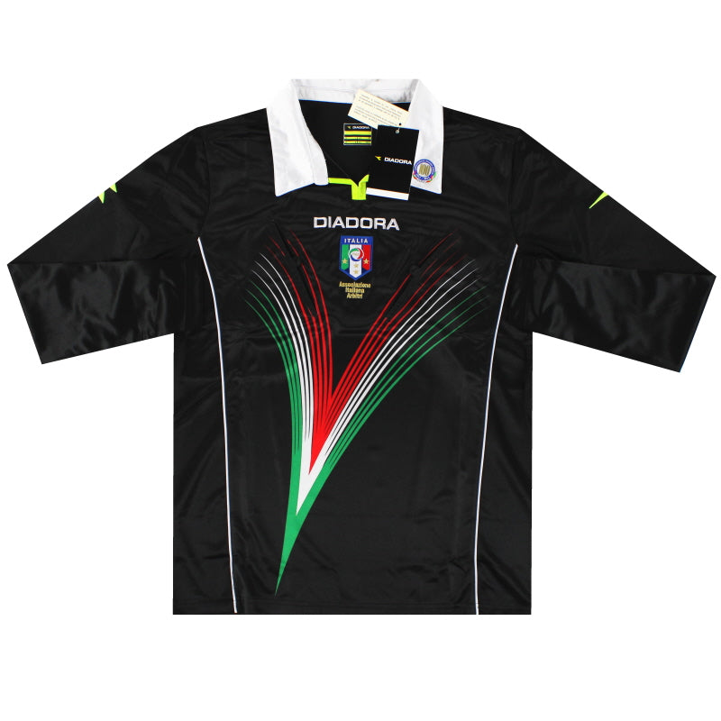 2010-11 Diadora '100 year' Italian Referees Association Shirt *BNIB* XS - Classic Football Kit