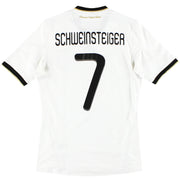2010-11 Germany adidas Home Shirt Schweinsteiger #7 L
