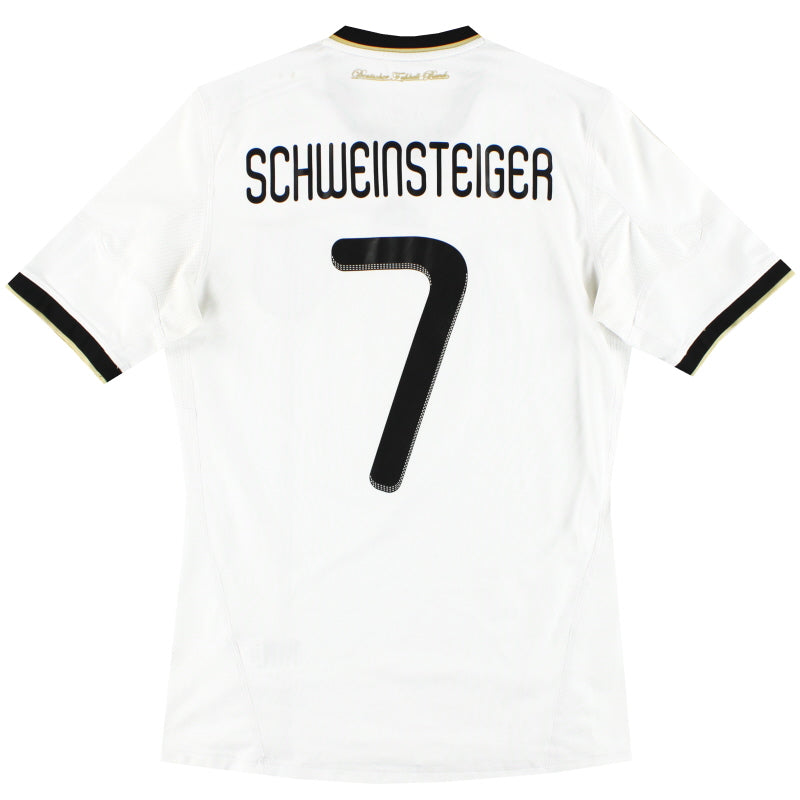 2010-11 Germany adidas Home Shirt Schweinsteiger #7 L