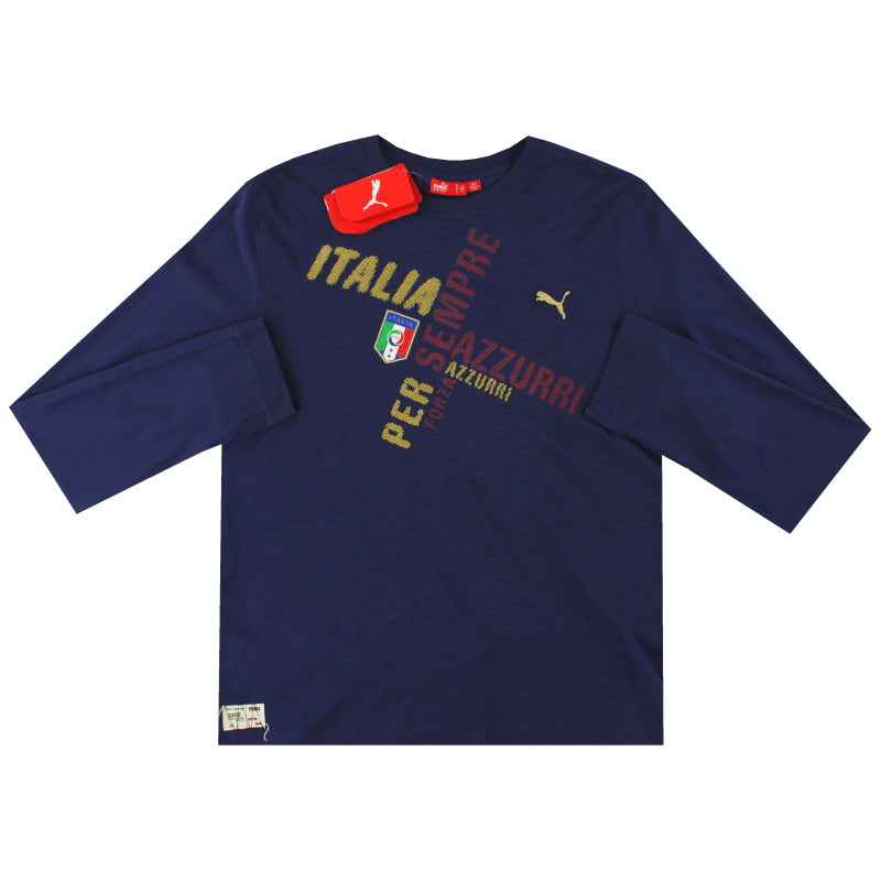 2010-11 Italy Puma Graphic Tee L/S *BNIB*