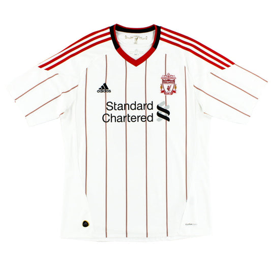 2010-11 Liverpool adidas Away Shirt S