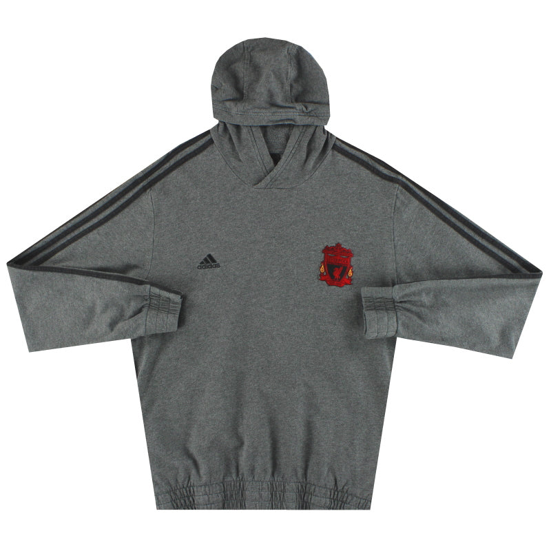 2010-11 Liverpool adidas Hoodie L