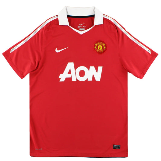 2010-11 Manchester United Nike Home Shirt S