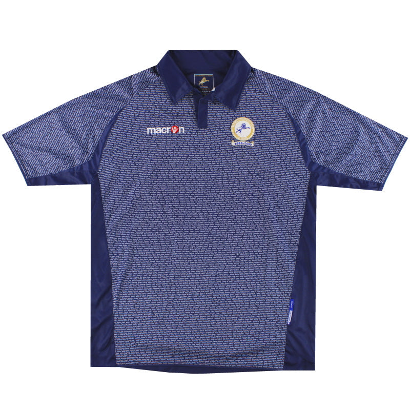 2010-11 Millwall Macron '125 Year' Anniversary Shirt XXL - Classic Football Kit