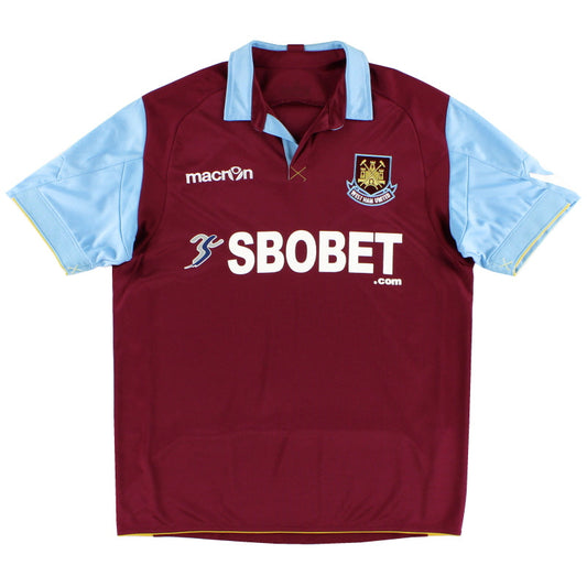 2010-11 West Ham Macron Home Shirt XXXL