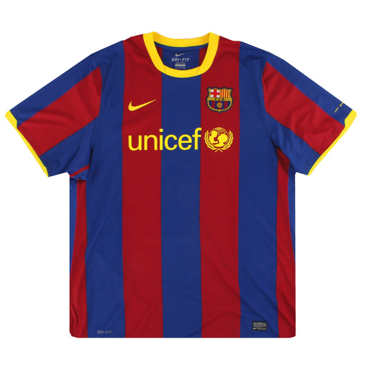 2010-11 Barcelona Nike Player Issue Home Shirt *w/tags* XXL