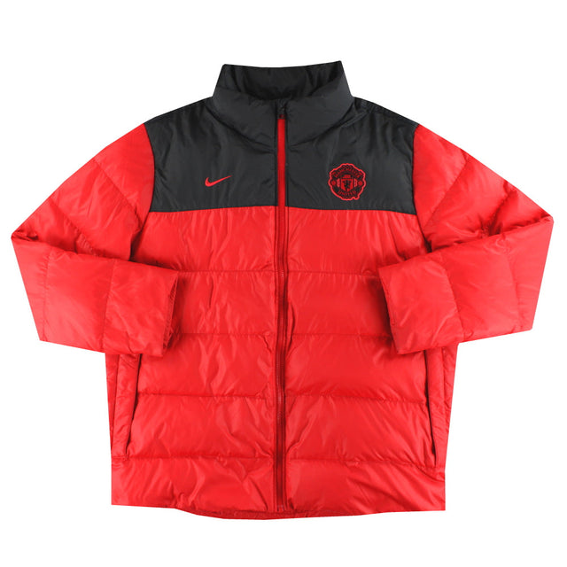 2011-12 Manchester United Nike Padded Feather Coat XXL
