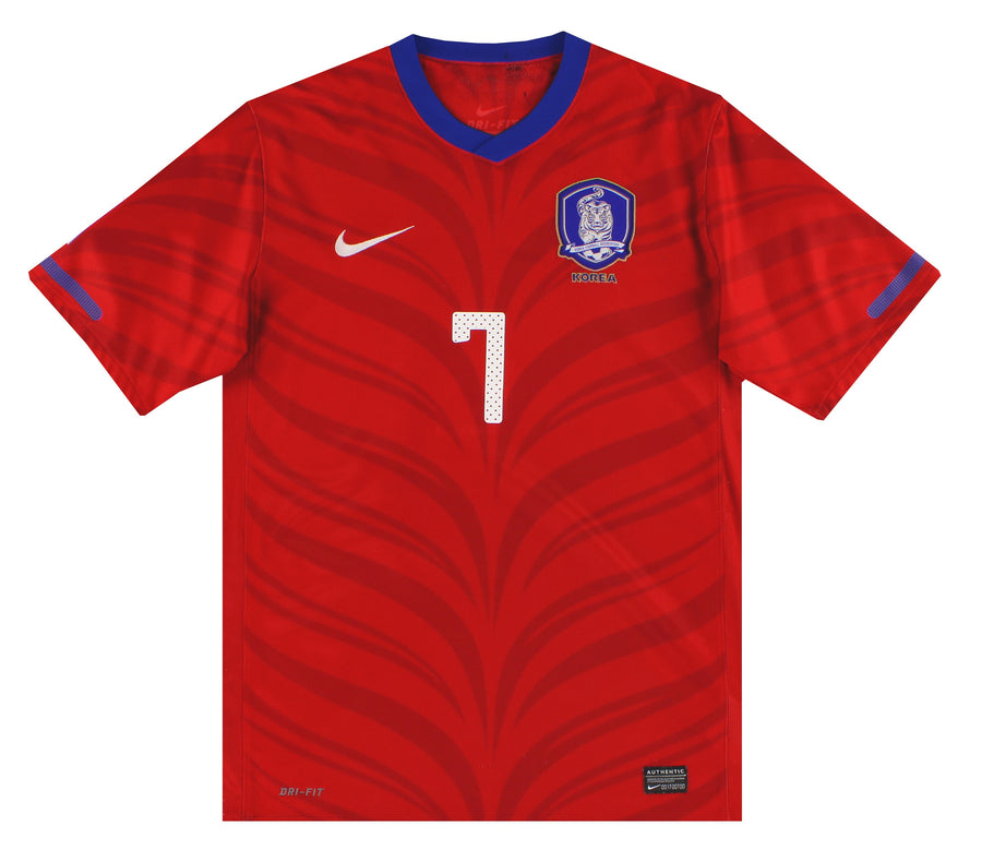 2010-11 South Korea Nike Home Shirt Jisung #7 M
