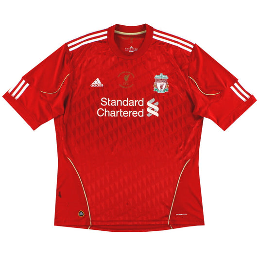 2010-12 Liverpool adidas 'Carling Cup Final' Home Shirt XXL
