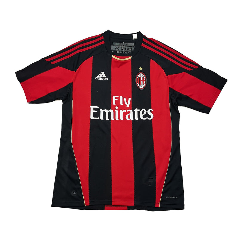 2010/11 AC Milan Ronaldinho #80 Home Shirt (M) Adidas