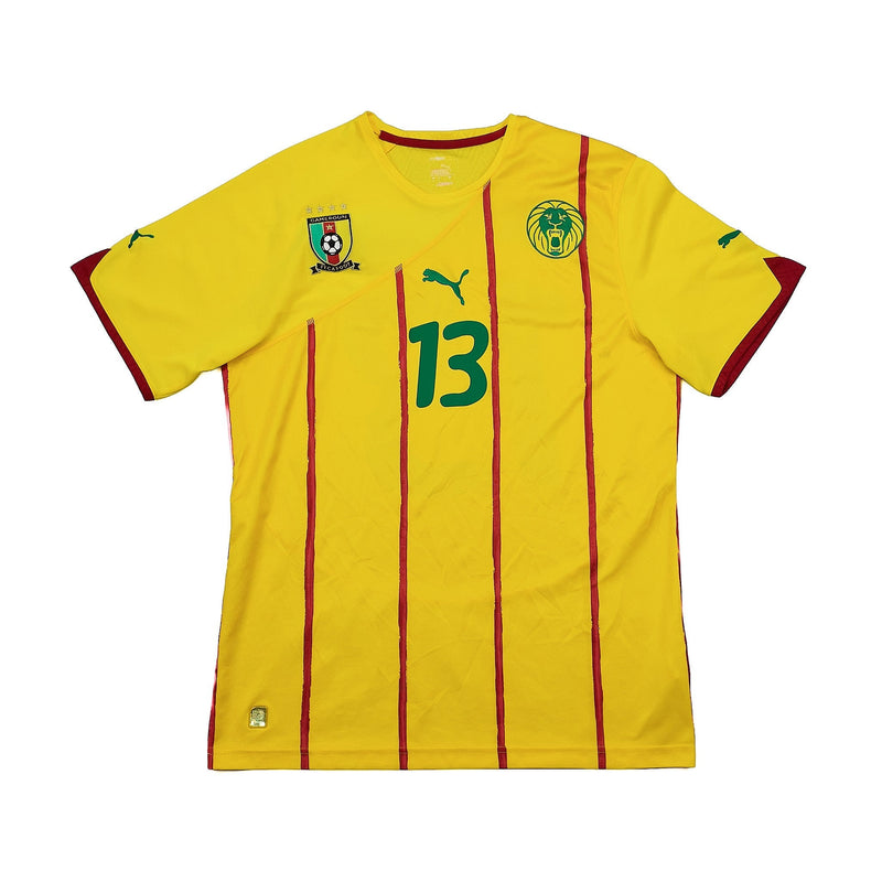 2010/11 Cameroon Choupo Moting #13 Away Shirt (L) Puma