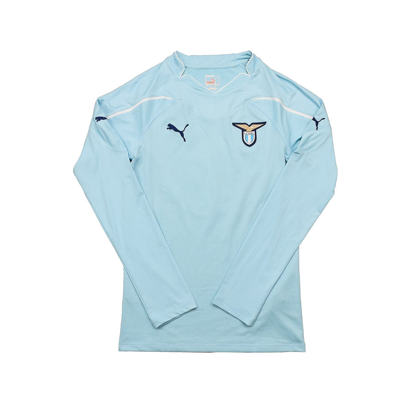 2010/11 Lazio Hernanes #8 *Player Issue + Signed* L/S Home Shirt (M) Puma