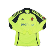 2010/11 Real Zaragoza Paredes #3 *Player Issue* L/S Away Shirt (M) Adidas