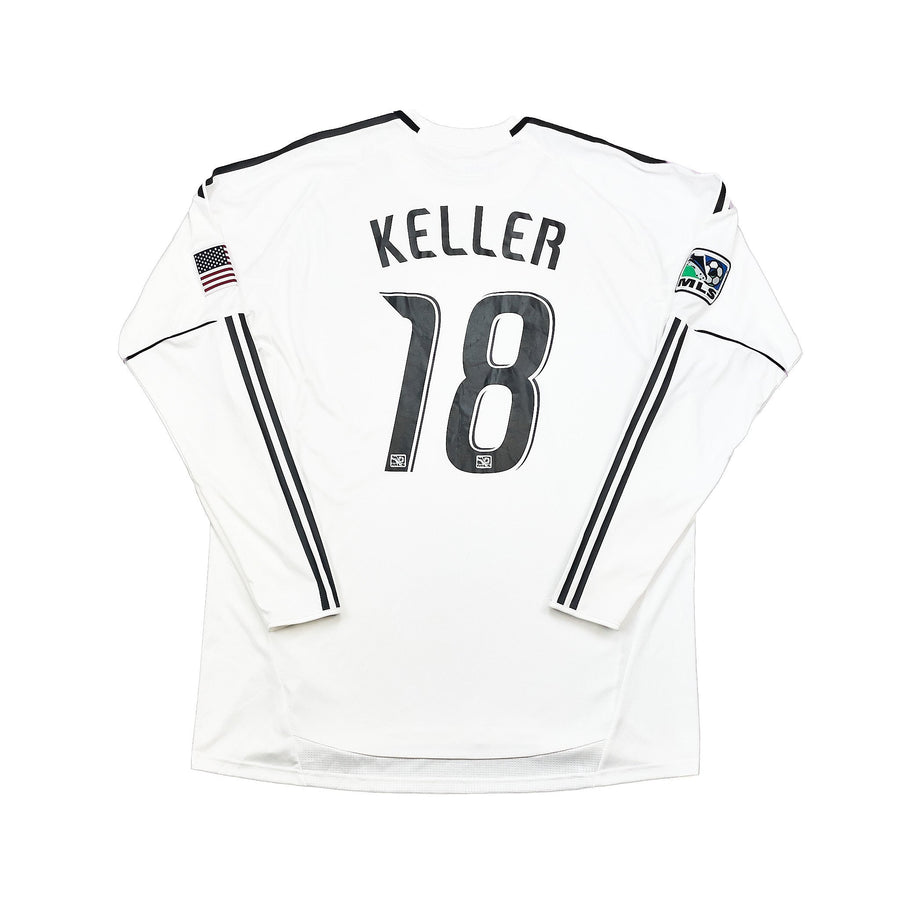 2010/11 Seattle Sounders Keller #18 *Match Worn Vs Manchester United* GK Shirt (XL) Adidas