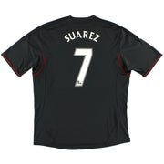 2011-12 Liverpool adidas Away Shirt Suarez #7 XL