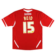 2011-12 Bristol City adidas 'Formotion' Home Shirt Reid #15 XXXL - Classic Football Kit