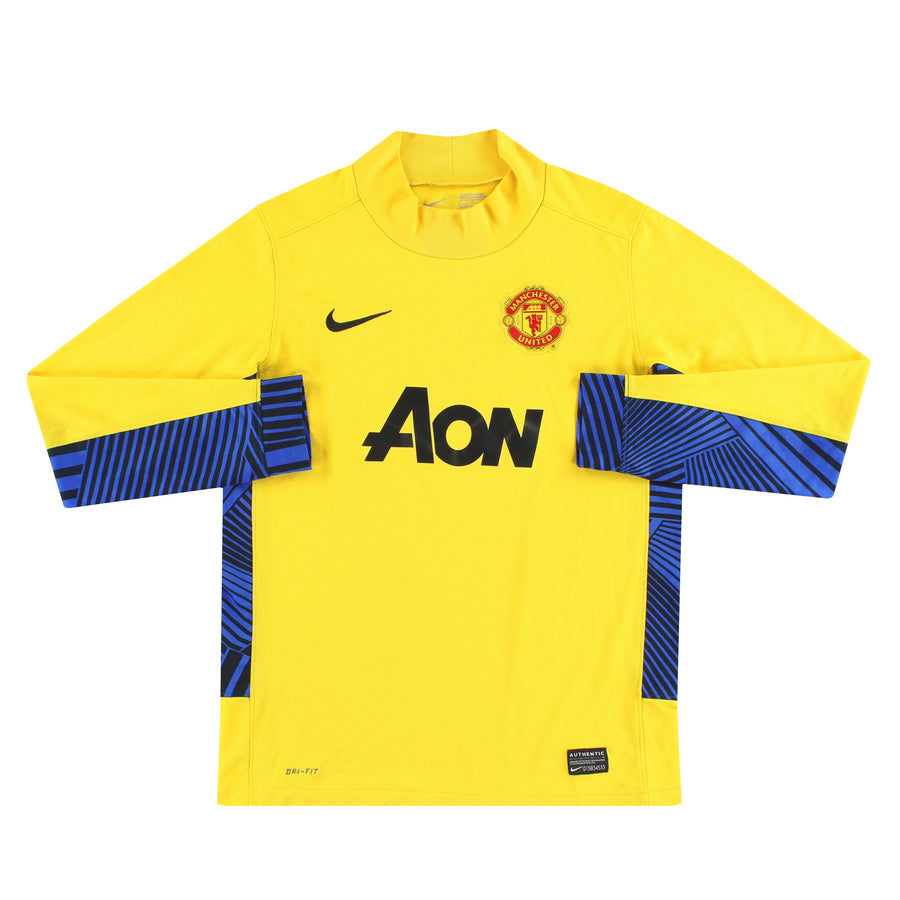 2011-12 Manchester United Nike Goalkeeper Shirt L.Boys