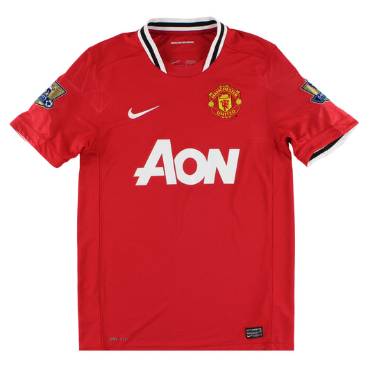 2011-12 Manchester United Nike Home Shirt S
