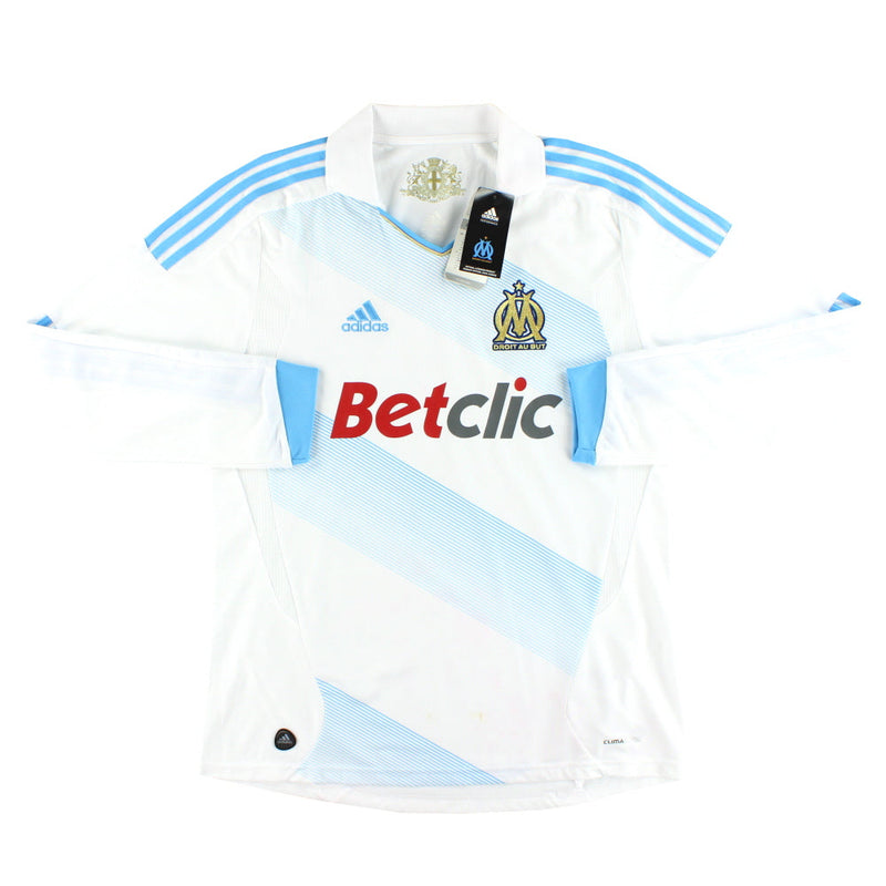 2011-12 Olympique Marseille adidas Home Shirt L/S *w/tags*