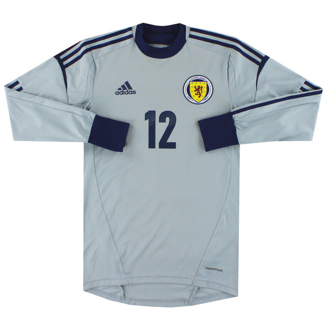2011-13 Scotland adidas Player Issue Goalkeeper Shirt *As New* XXL