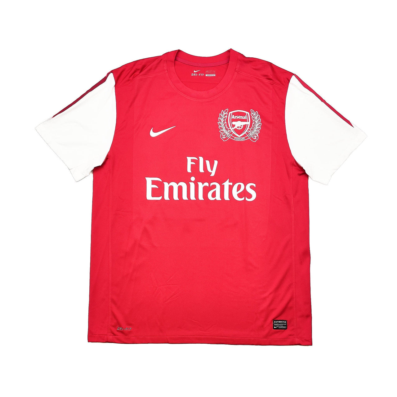 2011/12 Arsenal Henry #12 *125 Year* Home Shirt (XL) Nike