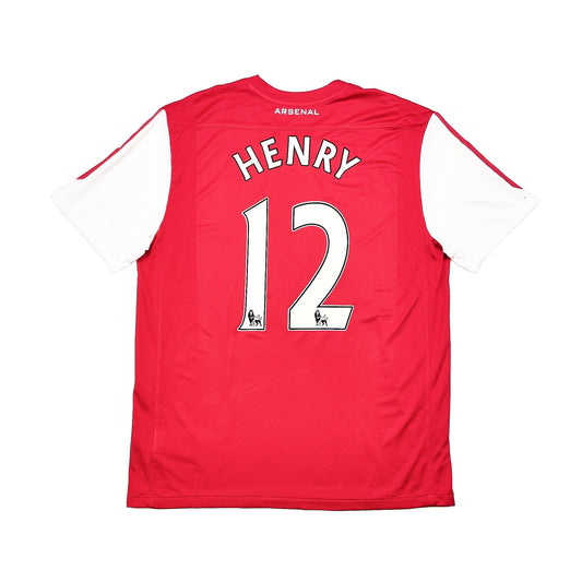 2011/12 Arsenal Henry #12 *125 Year* Home Shirt (XL) Nike