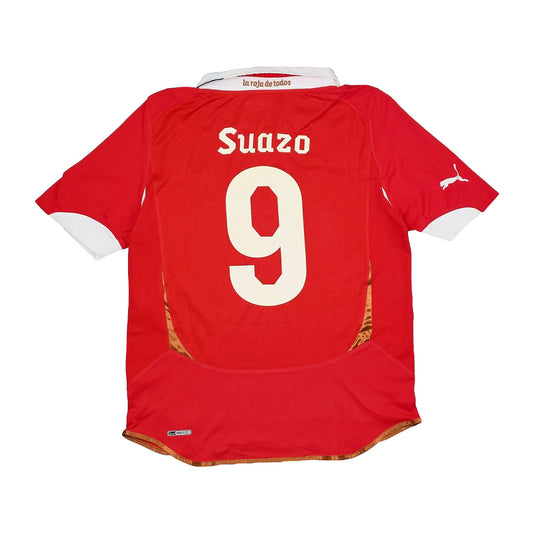 2011/12 CHILE SUAZO #9 HOME SHIRT (L) PUMA
