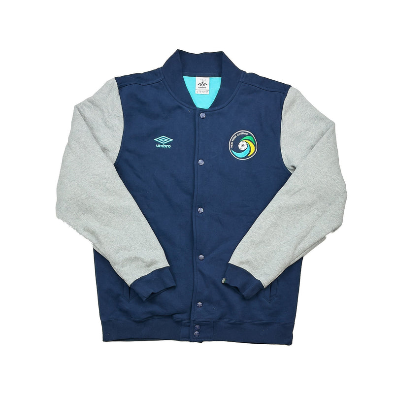 2011/12 New York Cosmos *BNWOT* Baseball Fleece Jacket (XL) Umbro