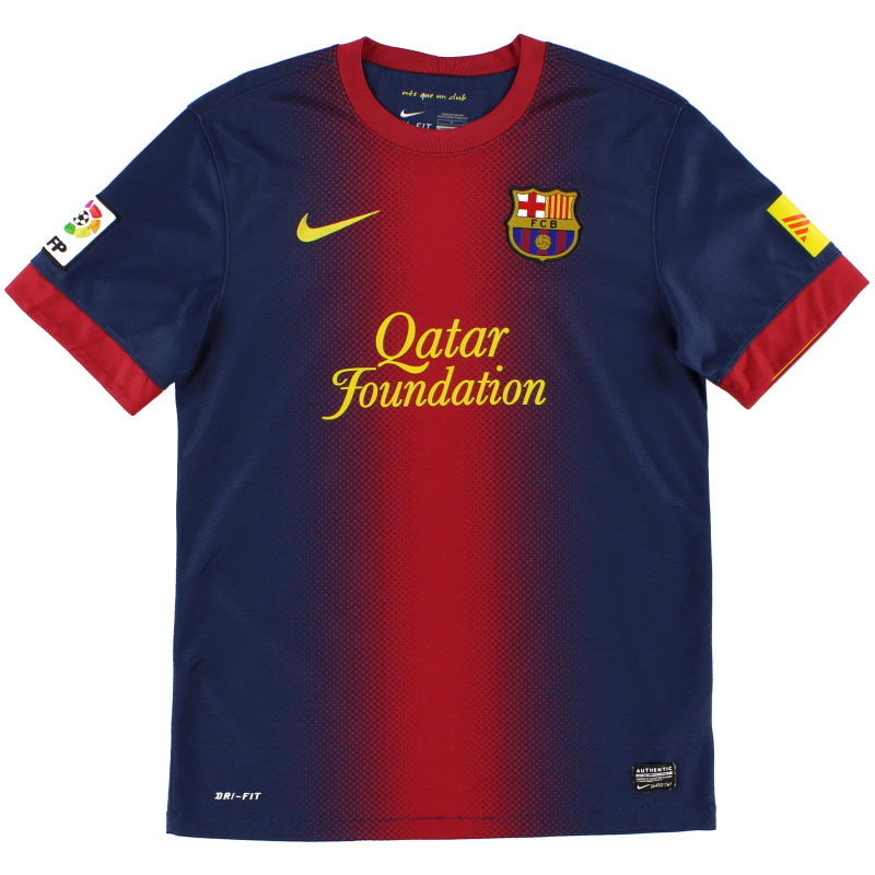 2012-13 Barcelona Nike Home Shirt L