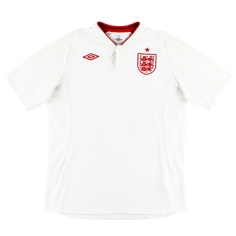 2012-13 England Umbro Home Shirt XL - Classic Football Kit